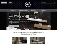 Tablet Screenshot of dxv.com